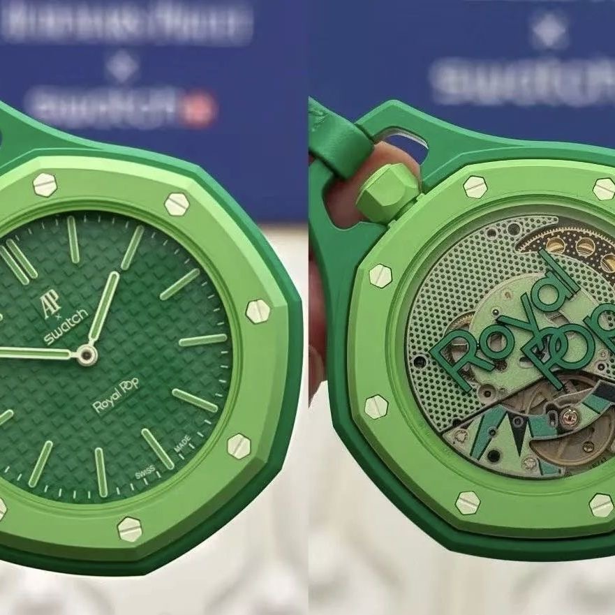 AP x Swatch Pocket Watch 8 Colors With Band/Bracelet 8 Colors