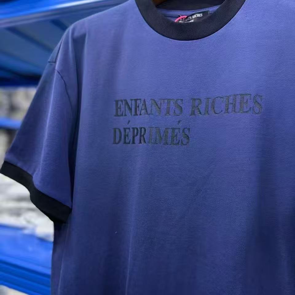 ERD Front Letters Blue Shirt