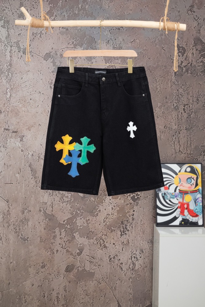 CH 589295 Jean Shorts Black