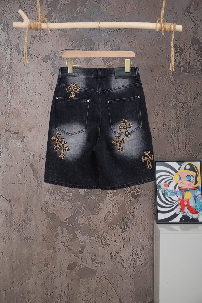 CH Leopard Print Crossings Jean Shorts