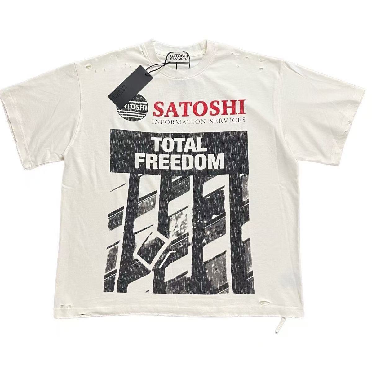 Satoshi Total Freedom Shirt White