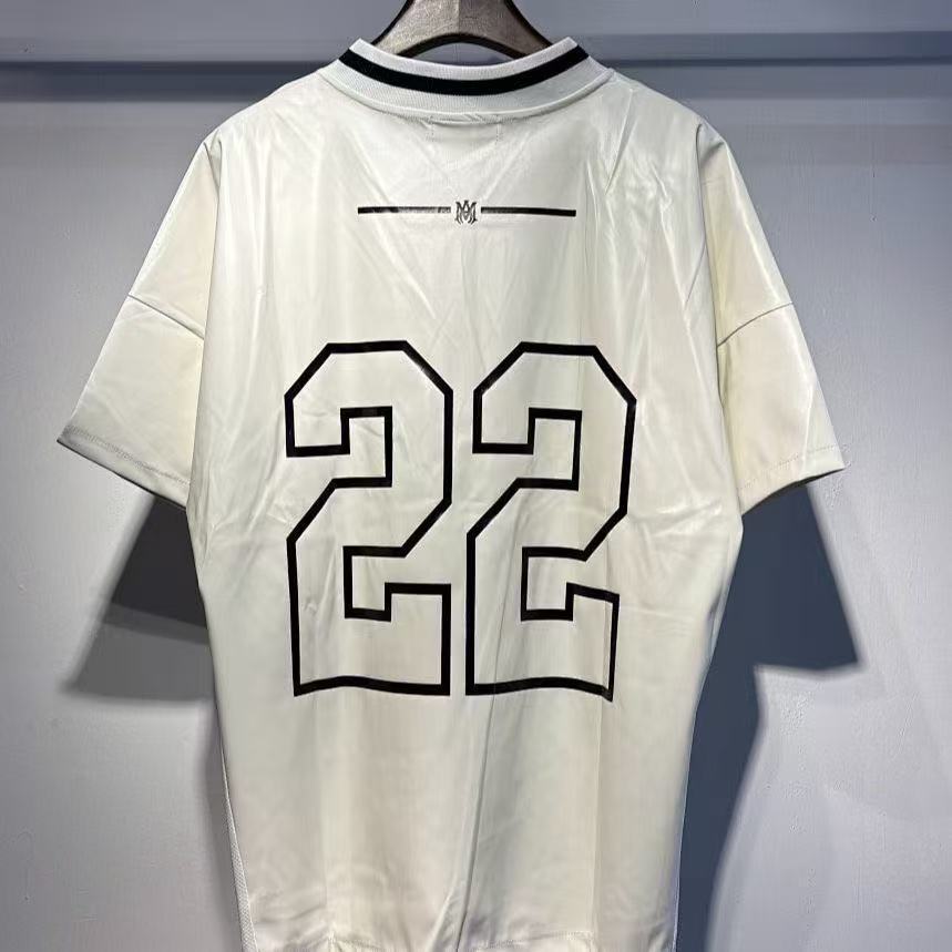 AM Leather Style 22 Shirt Black And White
