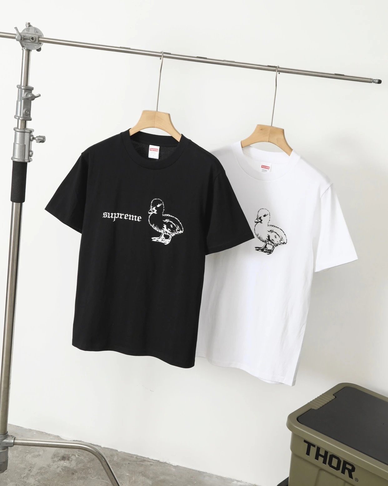 Sup Duck Tee Black White
