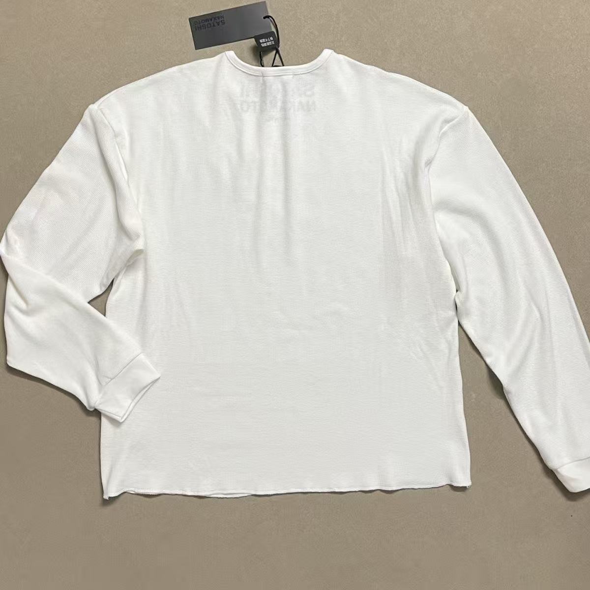 Satoshi White Long Sleeves