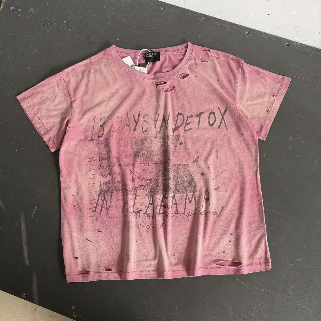 ERD 13 Days in Detox Pink Shirt
