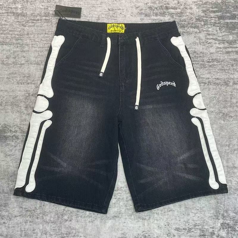 Godspeed Bones Jeans Black And Blue
