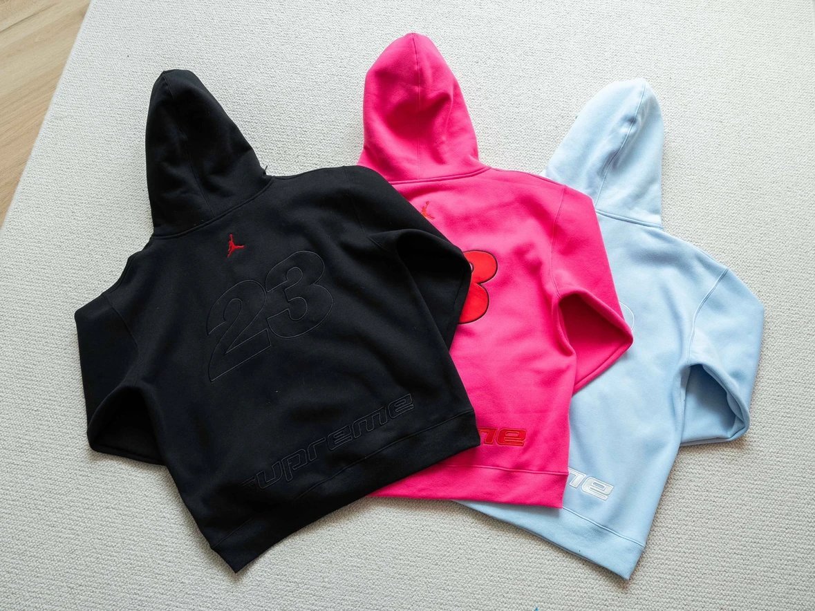 Sup x Jordan SS26 WEEK15 Hoodie 3 Colors