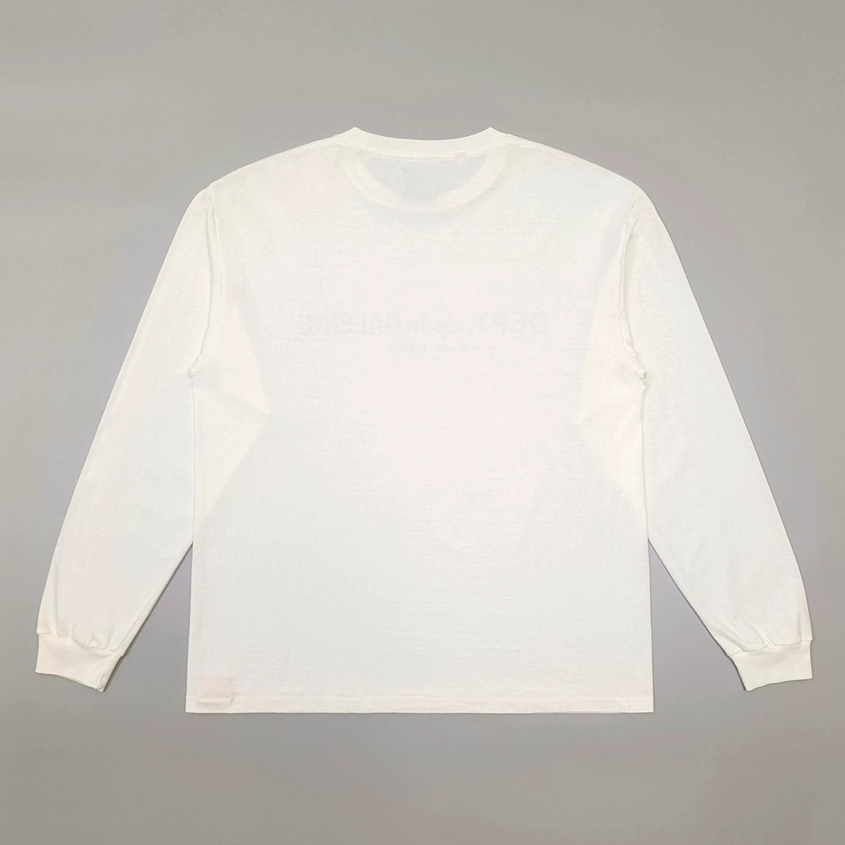 Gallery Dept 1:1 Flocking Letters Long Sleeve Black And White