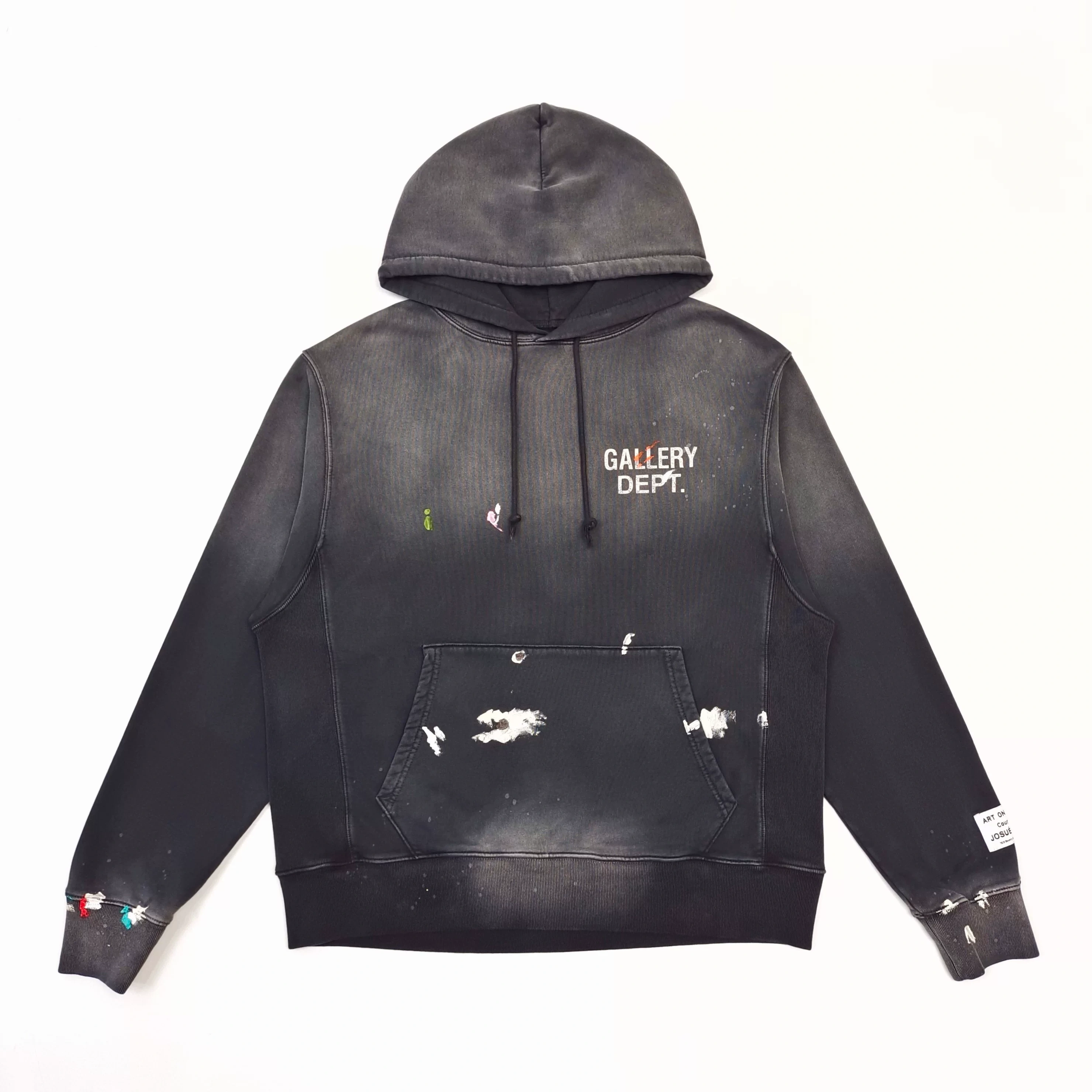 1:1 Gallery Dept Splanshed Ink Washed Material Hoodie