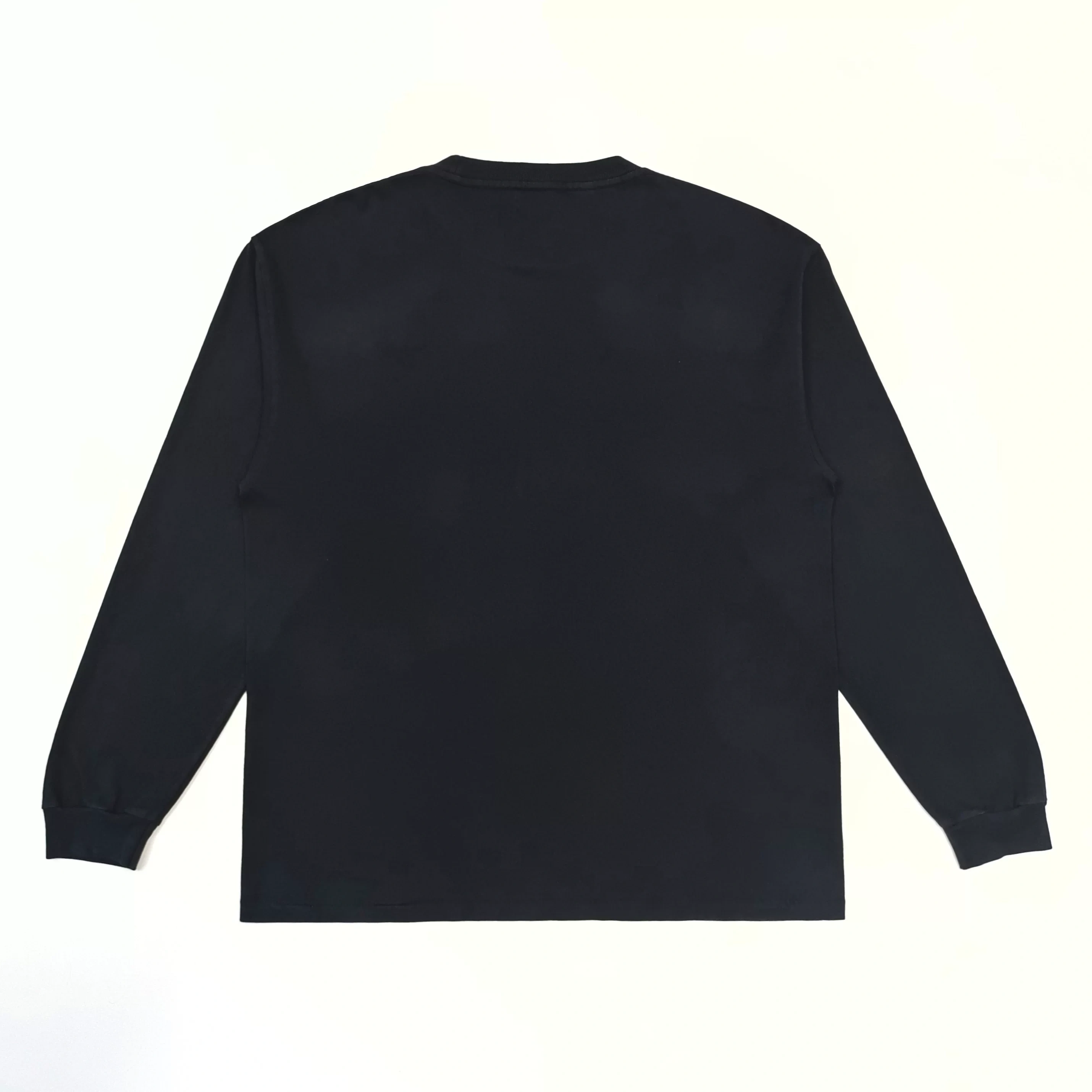 Gallery Dept 1:1 Flocking Letters Long Sleeve Black And White