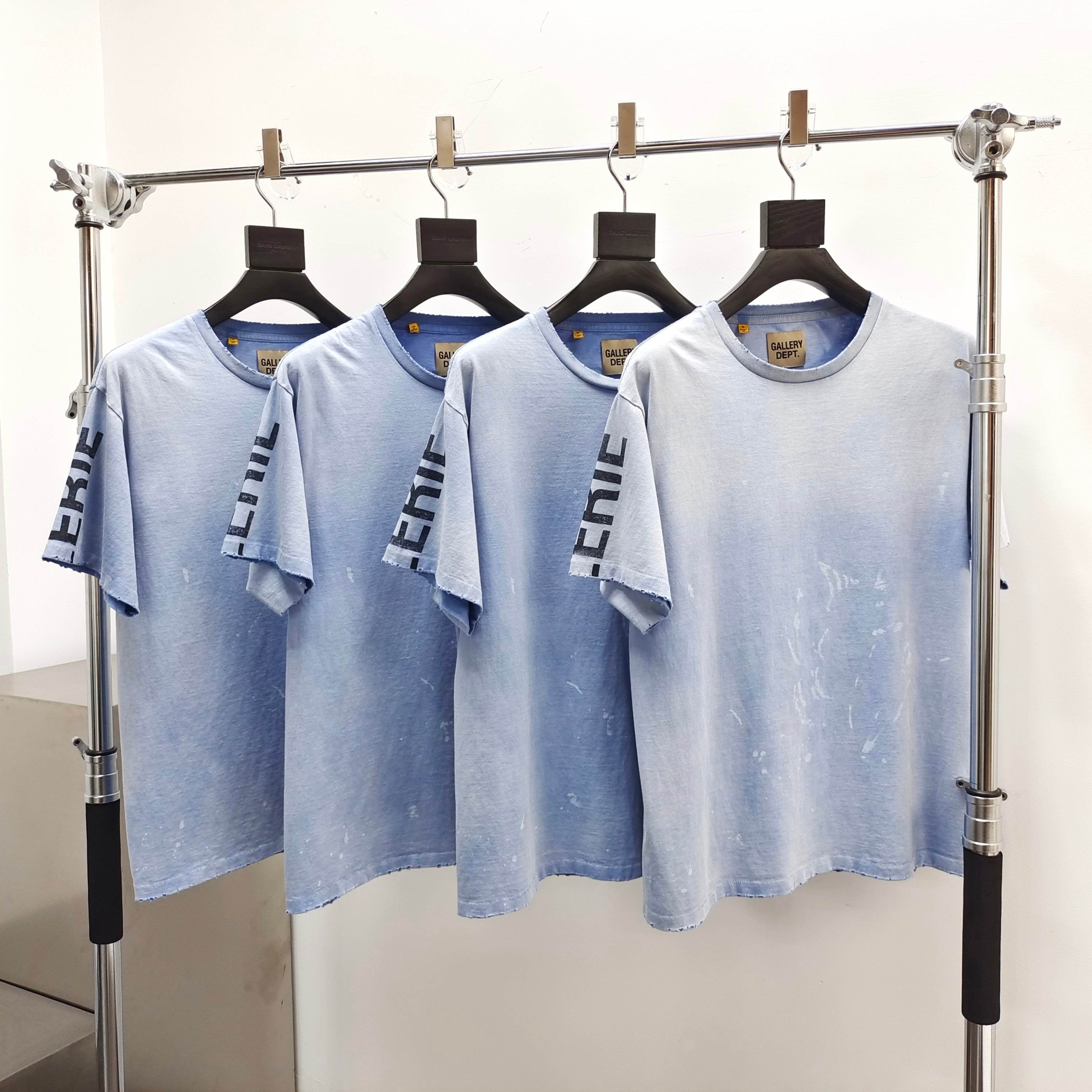 1:1 Gallery Dept Arm Letters Shirt 2 Colors