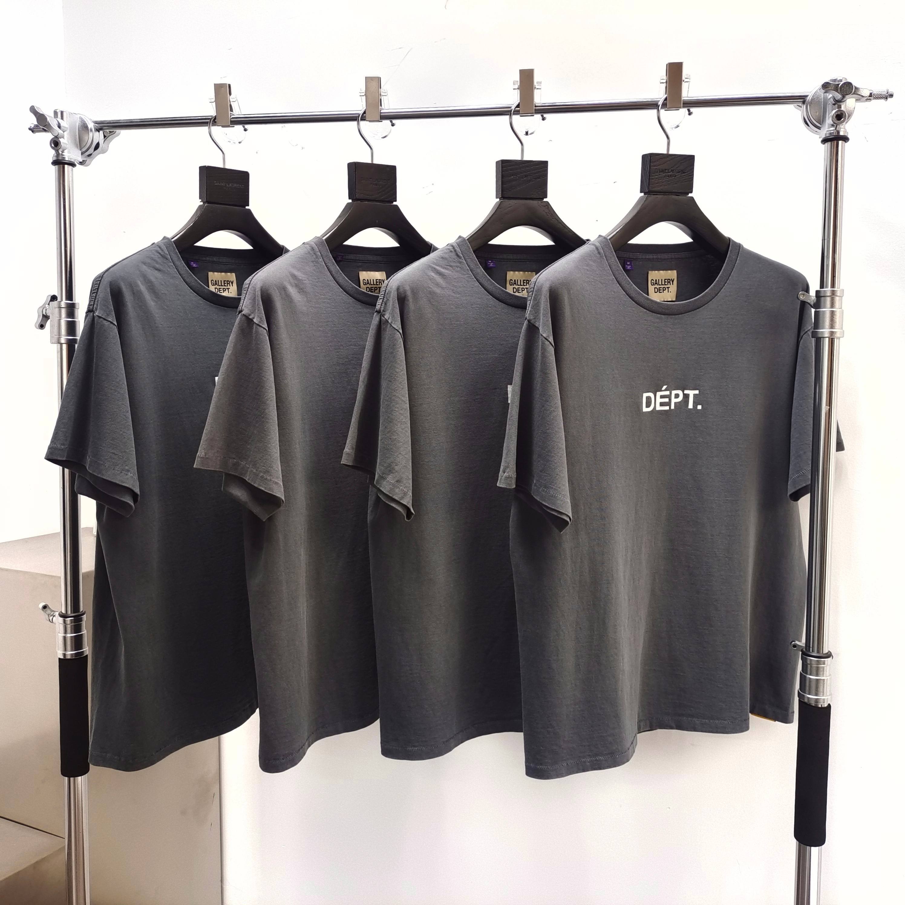 1:1 Gallery Dept Blue Letters On Back Shirt