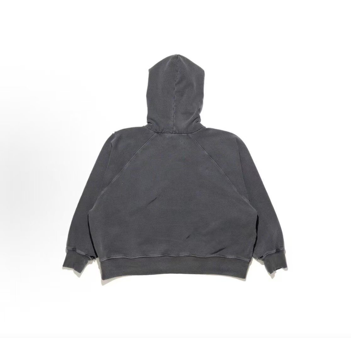 ERD Small White Letters Hoodie
