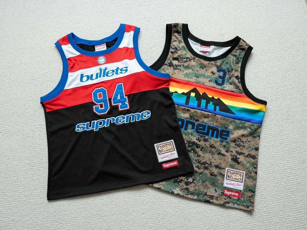 Sup Mitchell & Ness Teams Basketball Jersey 2 Colors
