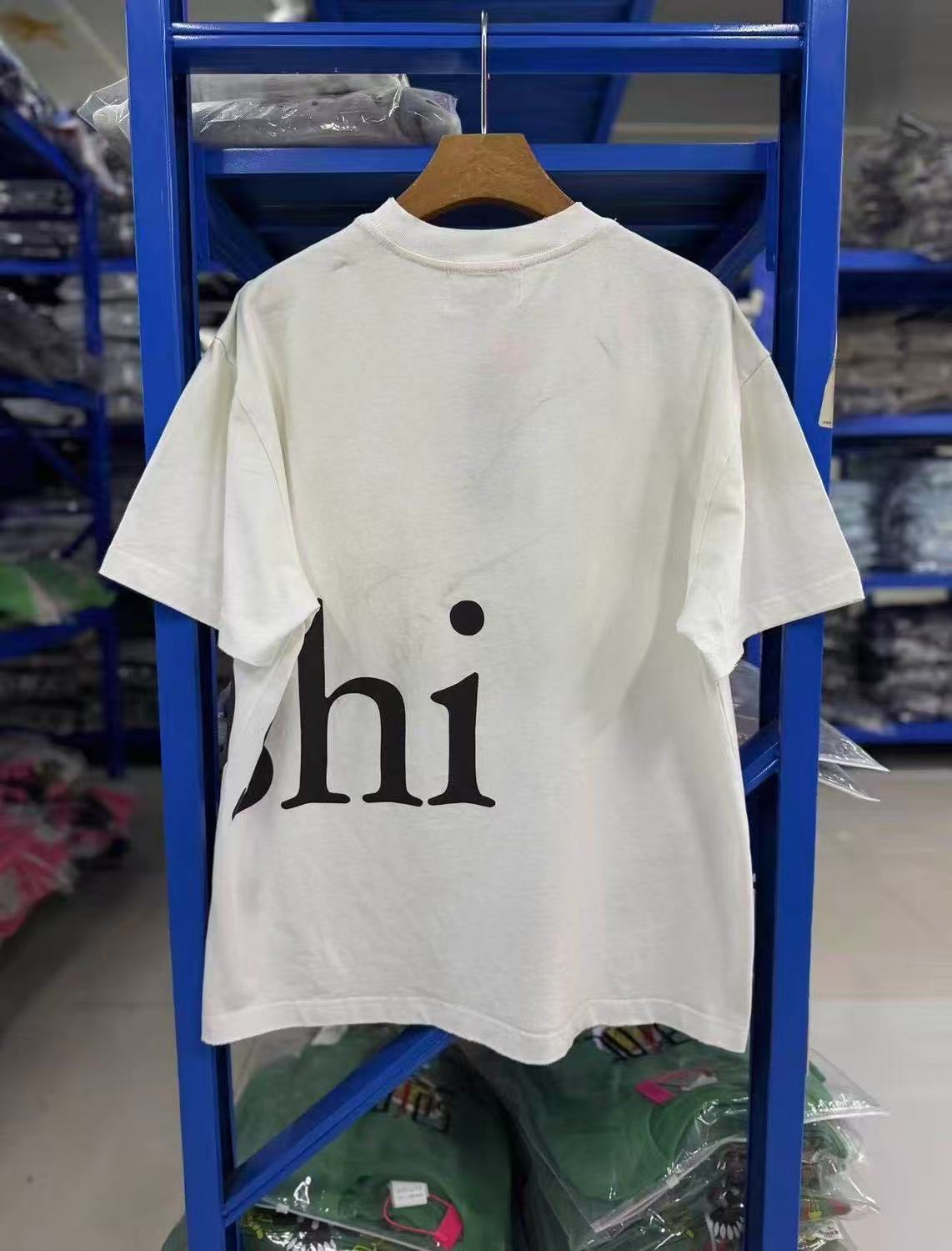 Satoshi Big Letters Shirt White