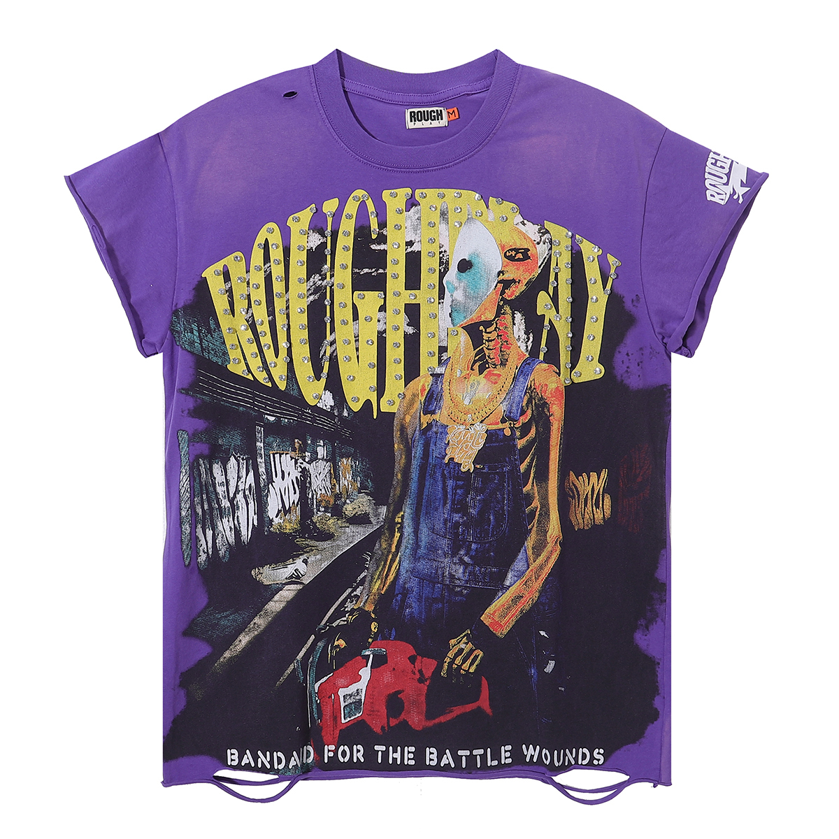 RoughPlay Chainsaw Sleeveless Purple Shirt