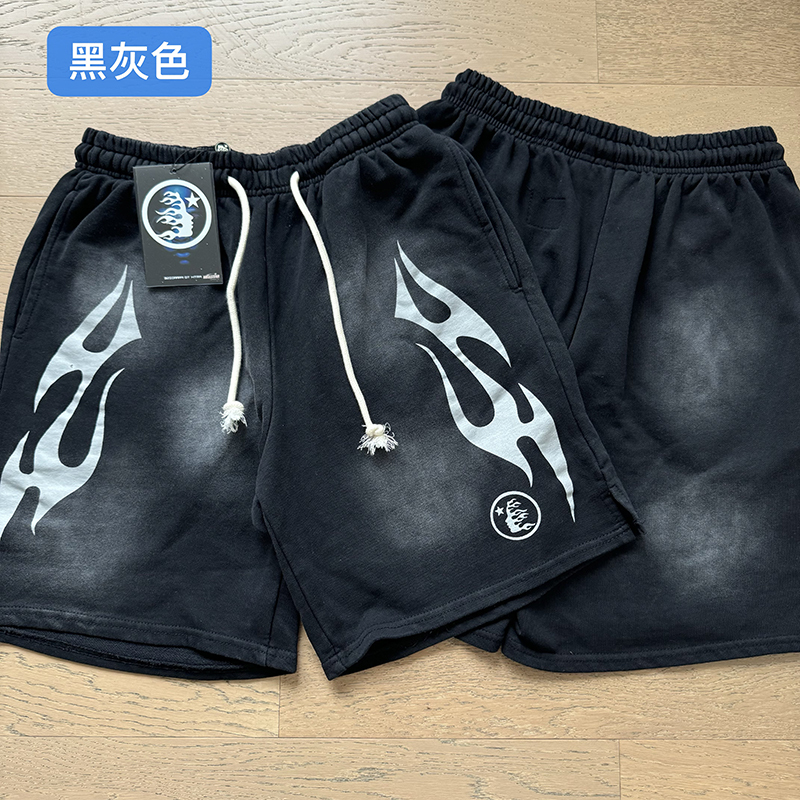 Hellstar Washed Material Shorts 5 Colors