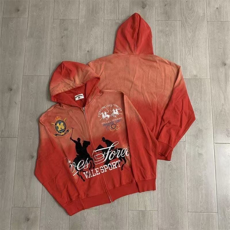 Vale Olympic Horse Riding Zip Up Hoodie 3 Colors