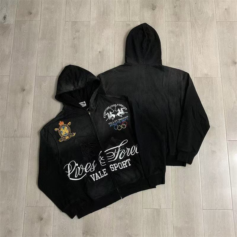Vale Olympic Horse Riding Zip Up Hoodie 3 Colors