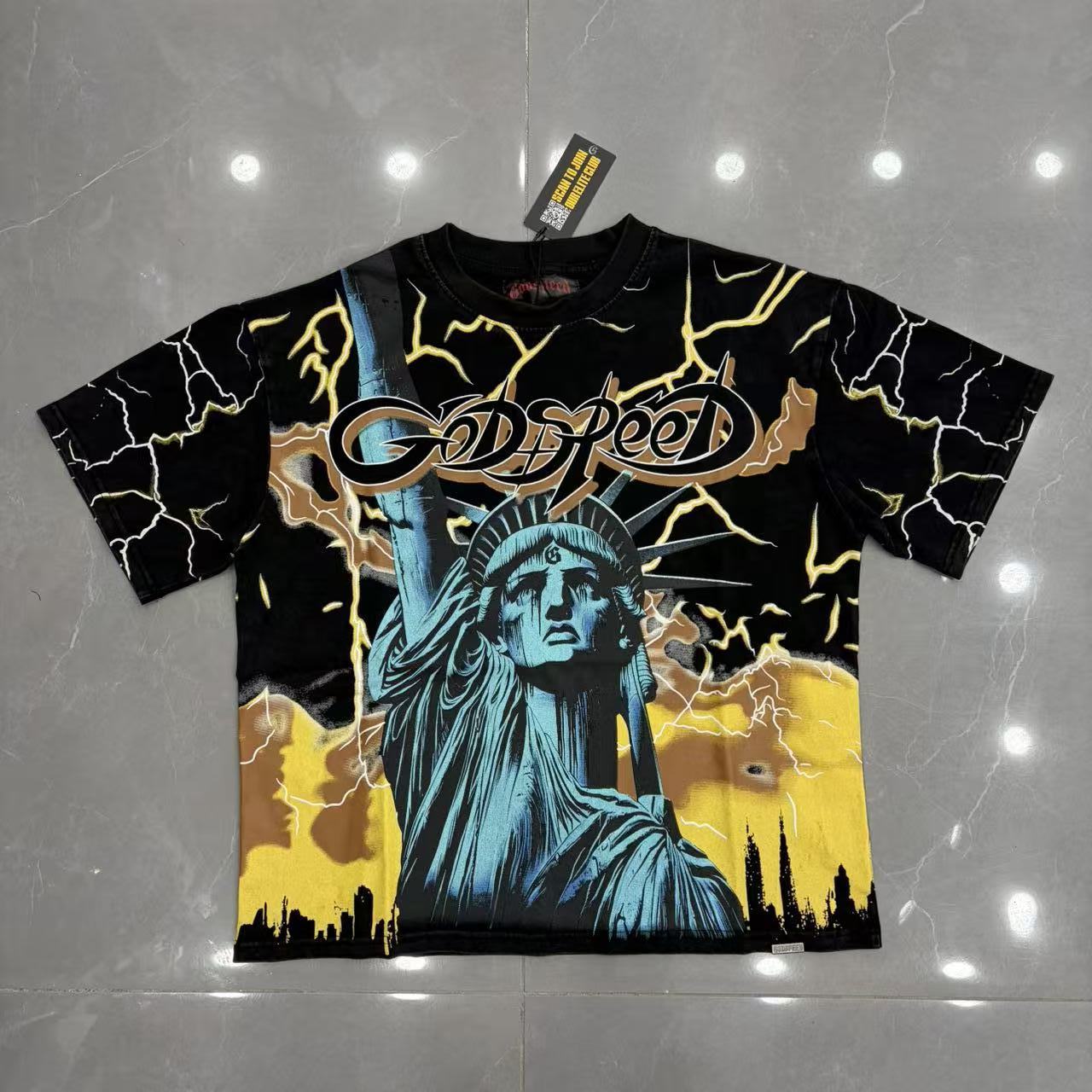 Godspeed Lightning Liberty Shirt 7 Colors