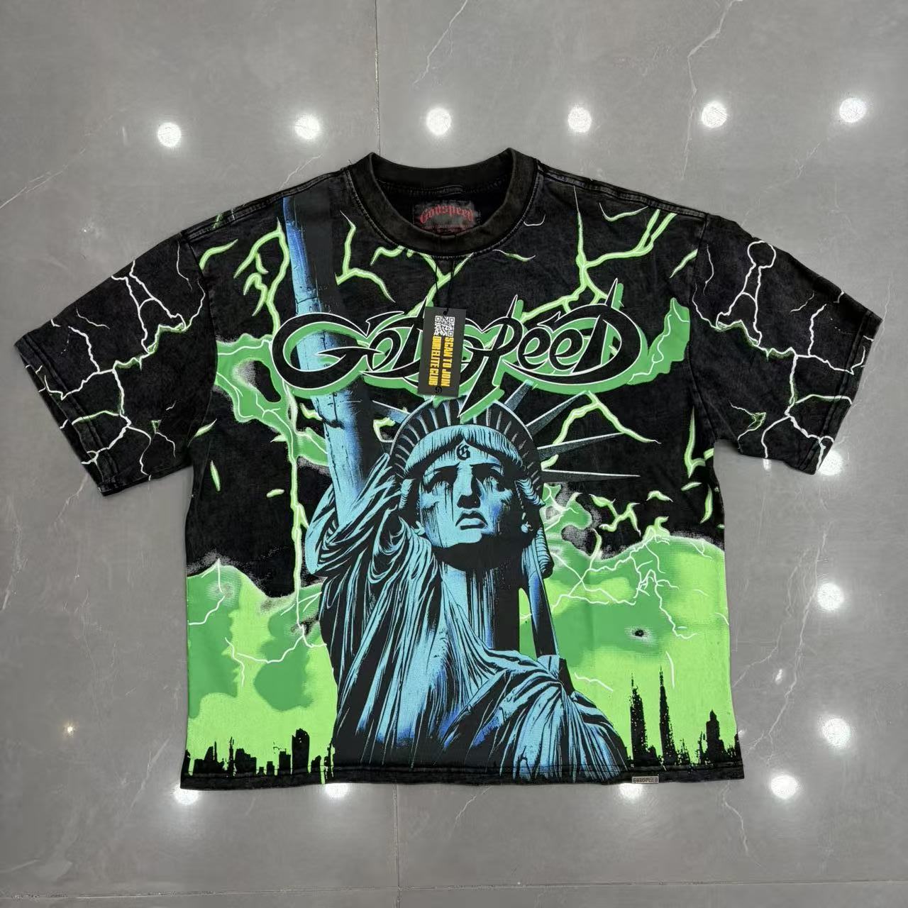 Godspeed Lightning Liberty Shirt 7 Colors