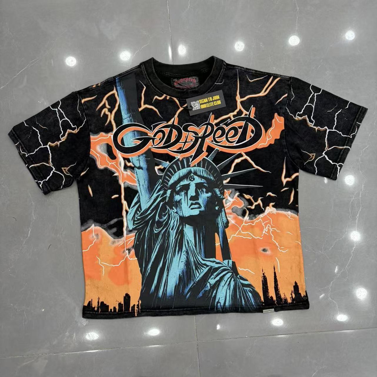 Godspeed Lightning Liberty Shirt 7 Colors