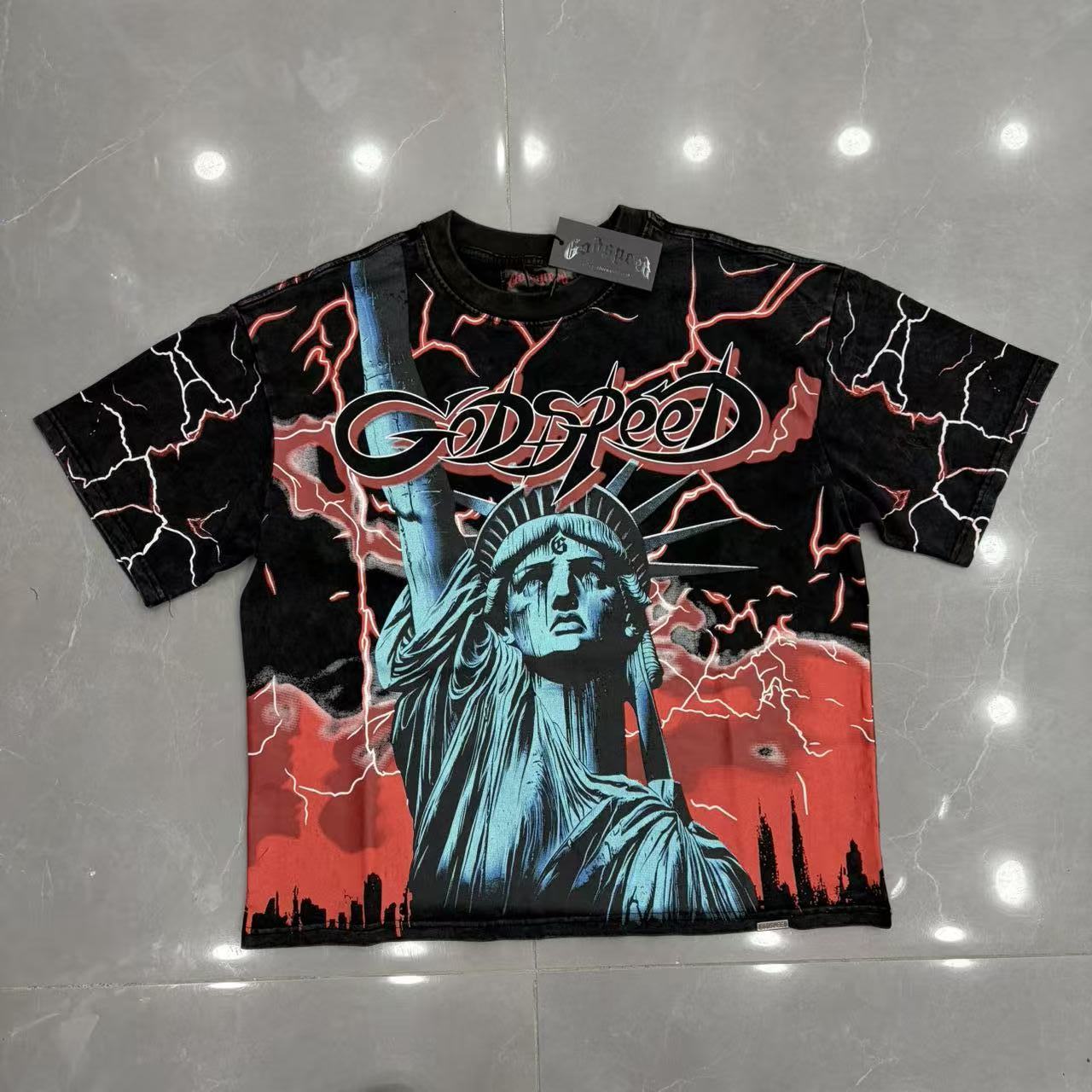 Godspeed Lightning Liberty Shirt 7 Colors