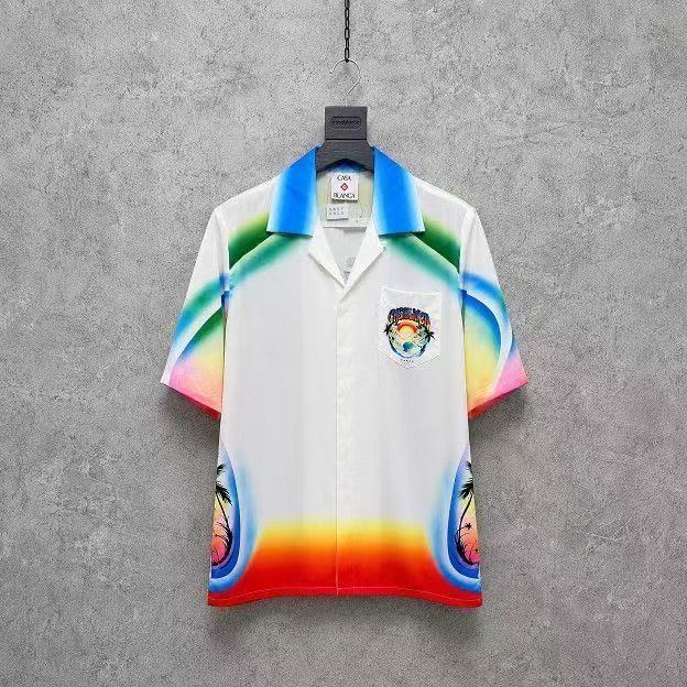 Casablanca 26SS Palm Trees Shirt
