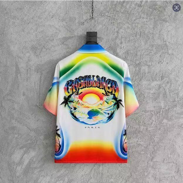 Casablanca 26SS Palm Trees Shirt