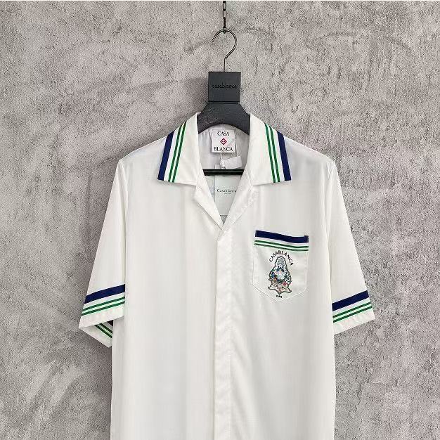 Casablanca 26SS Sailboat Shirt White