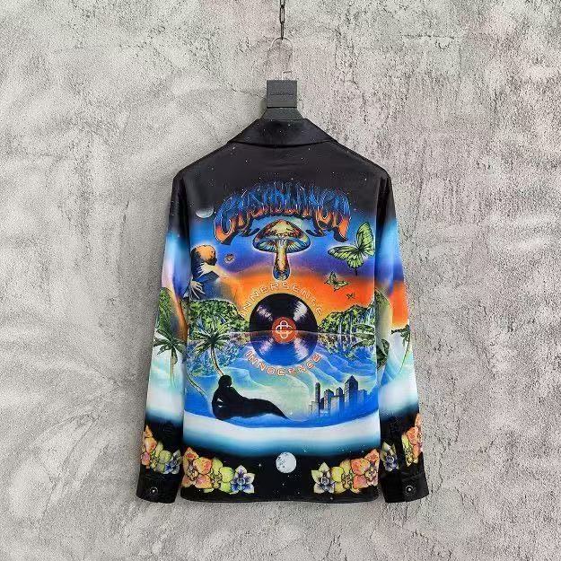 Casablanca 26ss Butterfly Woman Yoga Long Sleeve Shirt