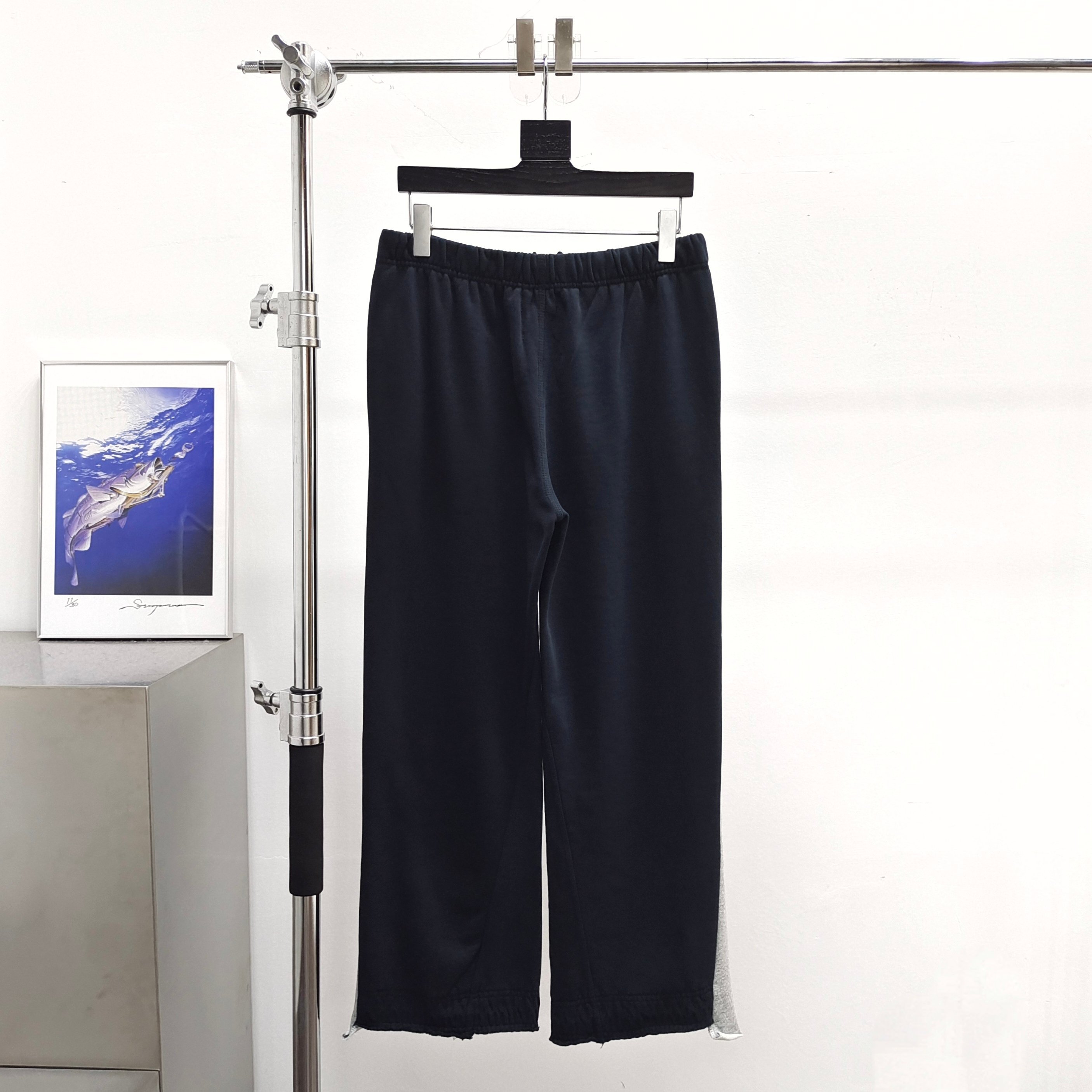 1:1 Gallery Dept Black Grey Sweatpants