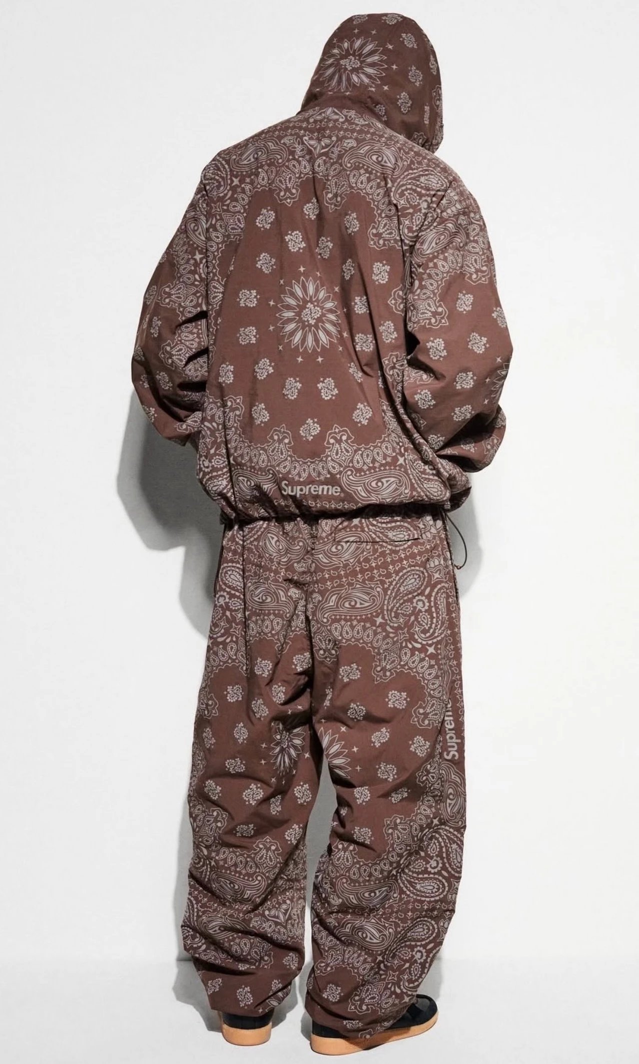 Sup week14 Reflective Bandana Anorak Jacket Pants 3 Colors