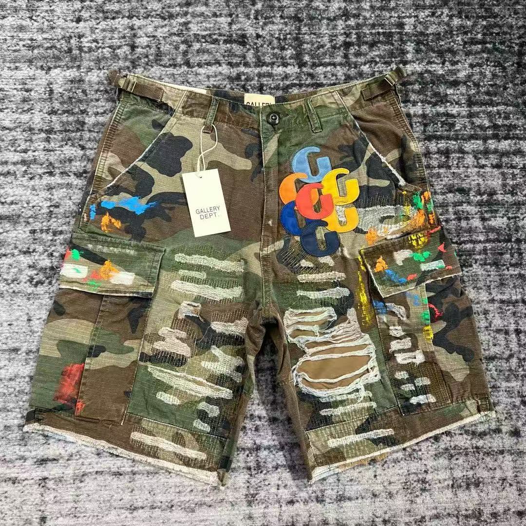 Gallery Dept G Patches Camo Shorts 2 Colors