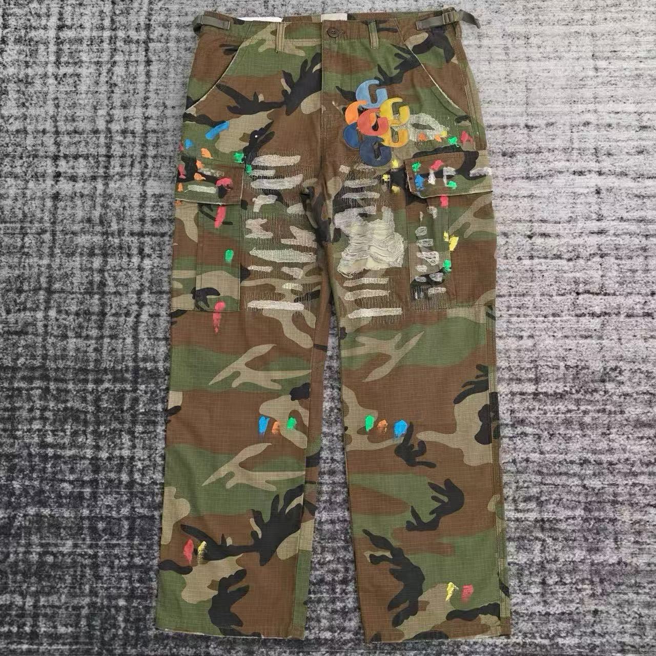 Gallery Dept G Patches Green Camo Pants