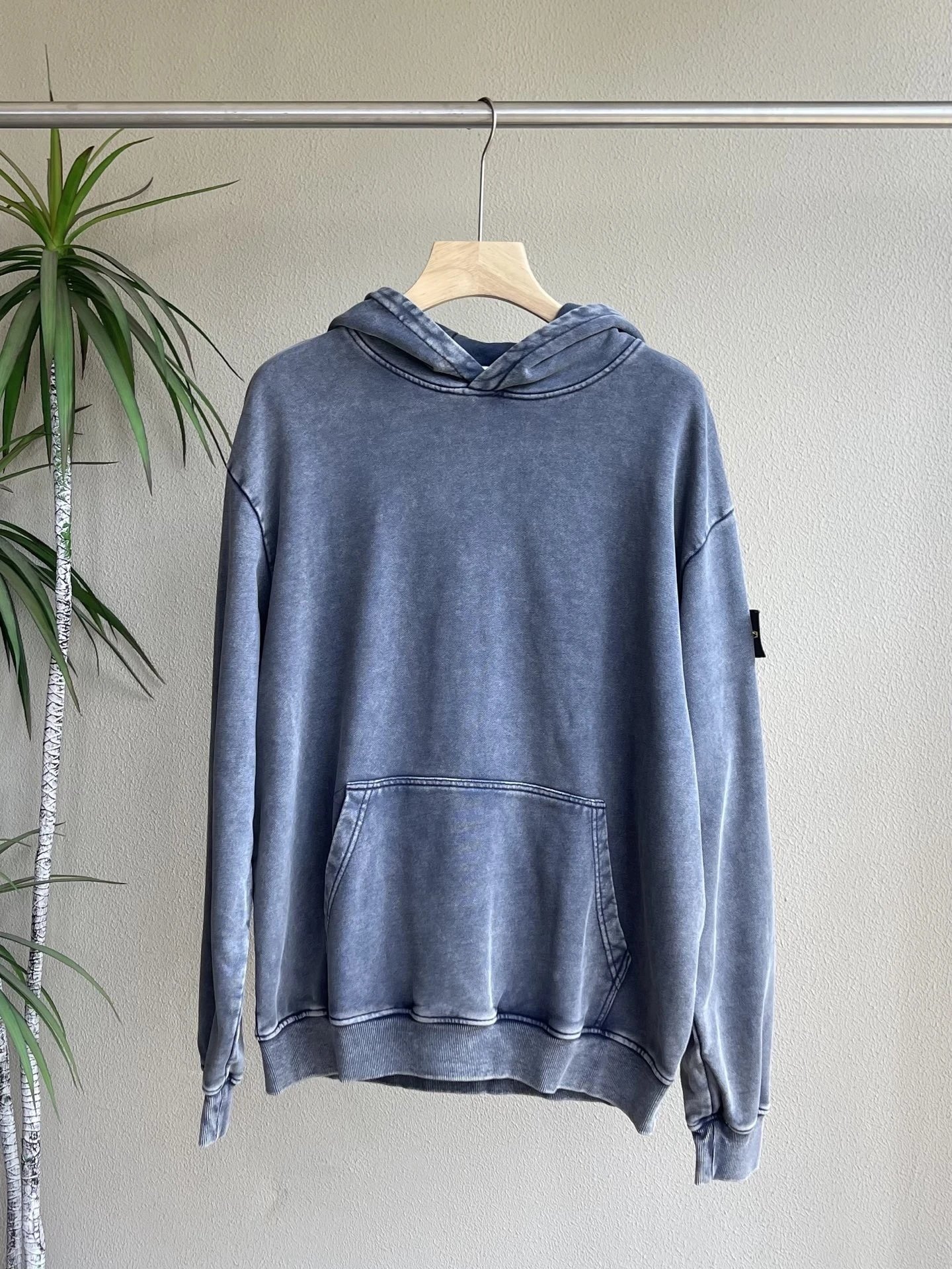 Stone Island Washed Minimalist Hoodie 4 Colors