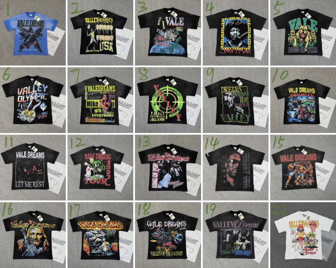 Vale T-shirt Collection 3