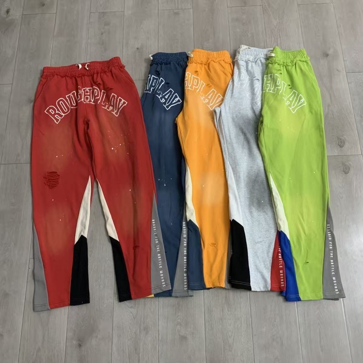 Rouphplay Color Blocking Sweatpants 5 Colors