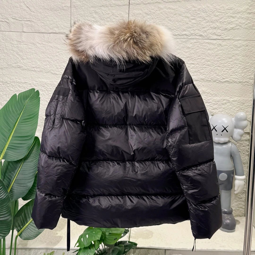 Canada G00se Paradigm Standard Expedition Park Down Jacket Black