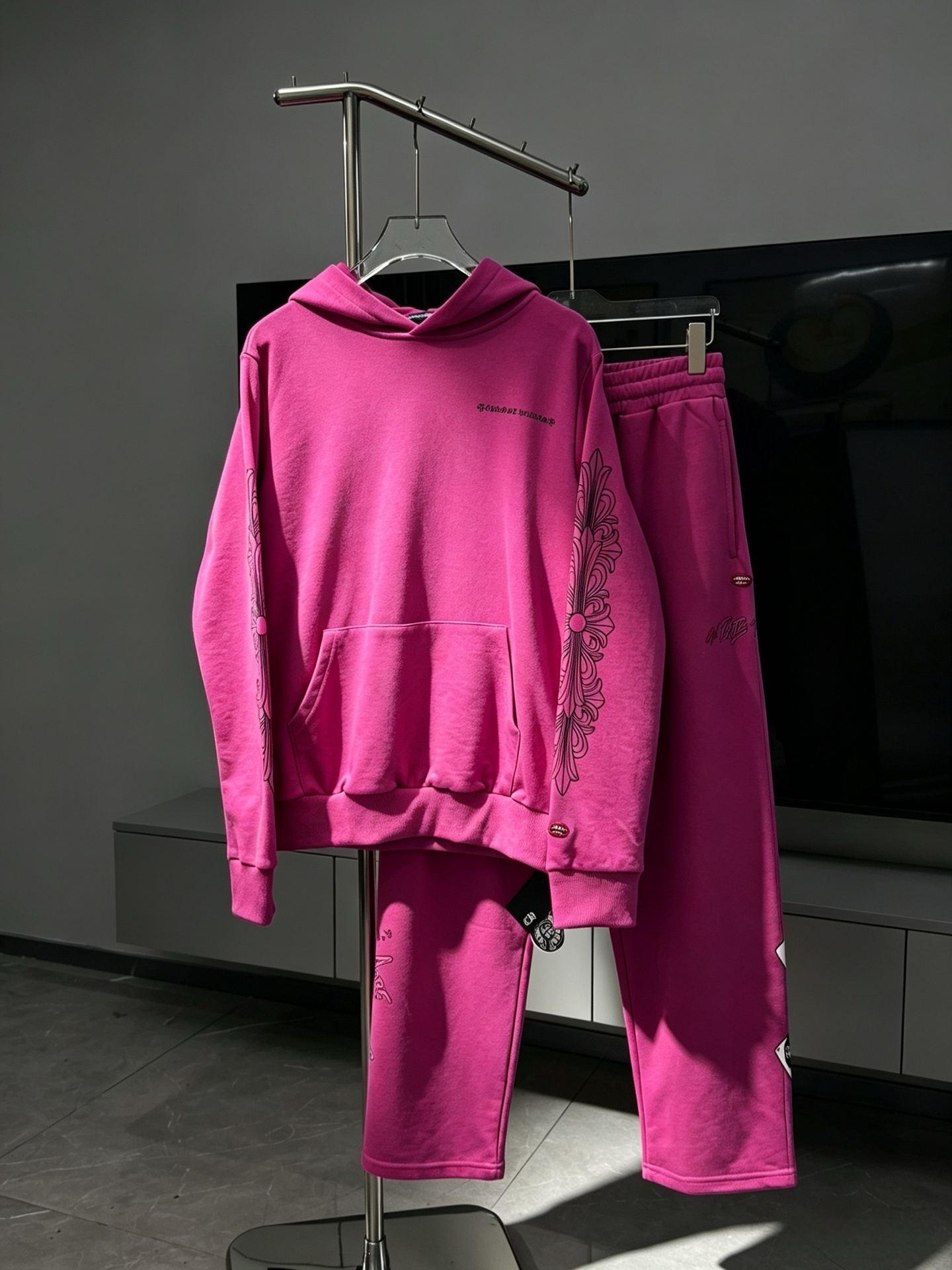 CH Matty Boy Net Hoodie And Pants （A Set）