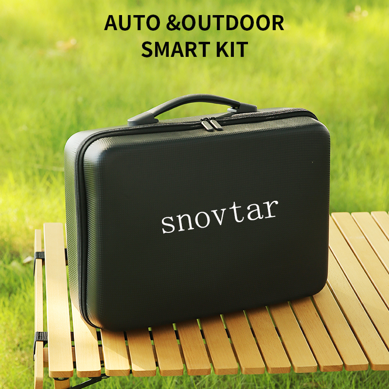 auto outdoor smart kit(Power bank（19200mah）- tire inflator -Vacuum Cleaner- Car Washer -Flashlight -Mobile Phone stents