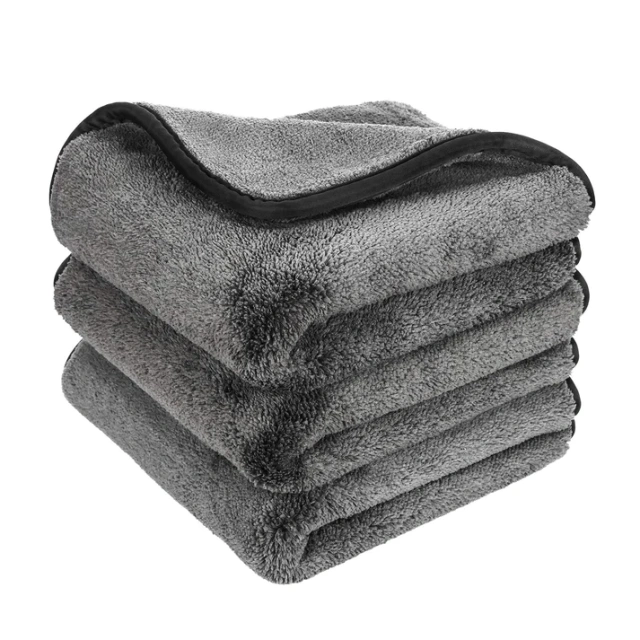 Microfiber Car Cleaning Cloths, Upgraded 1200gsm Ultra-Thick