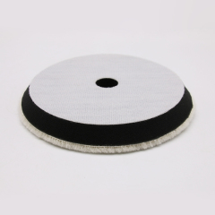 Wool polishing pad