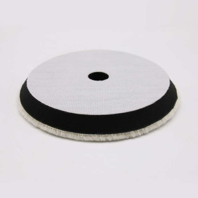 Wool polishing pad