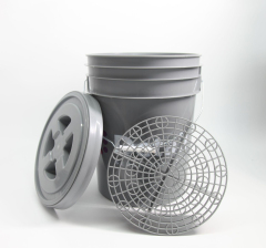 Car Wash Bucket (5 Gallon Bucket + Grit Guard + Gamma)