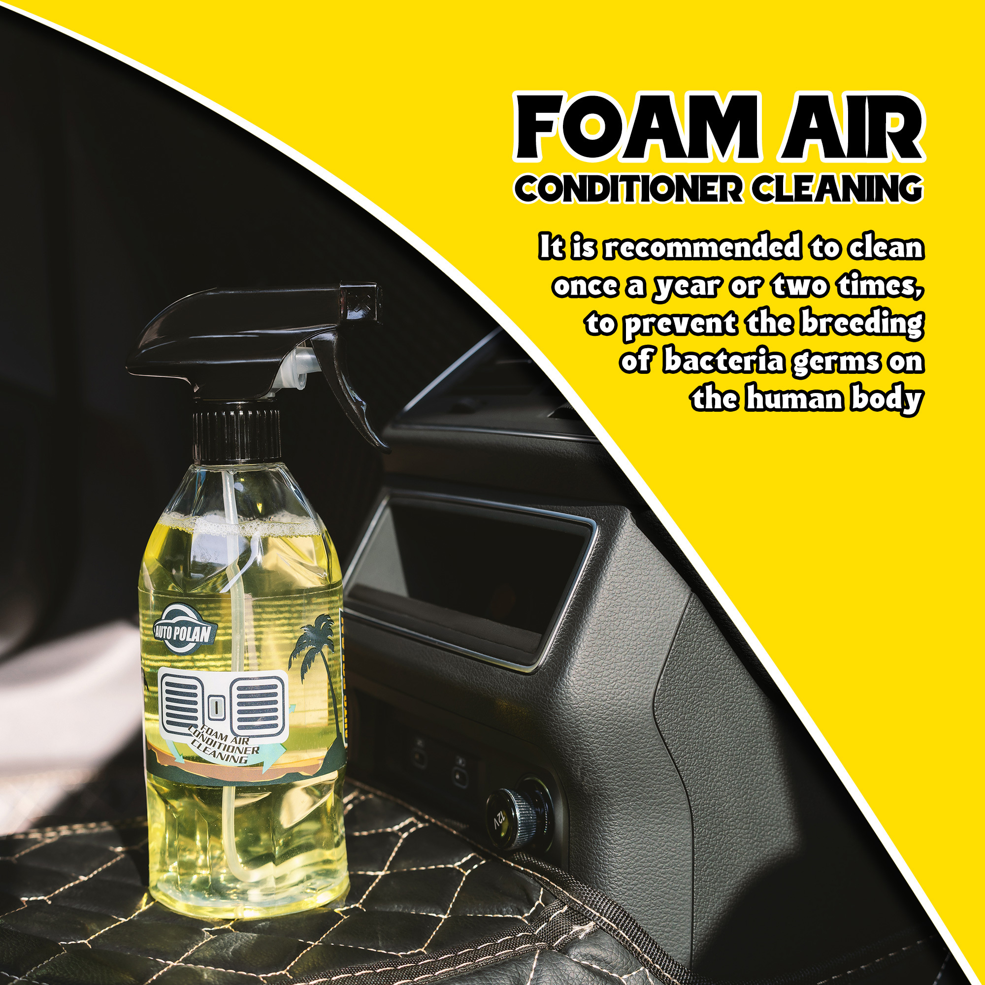 Foam Air Conditioner Cleaning