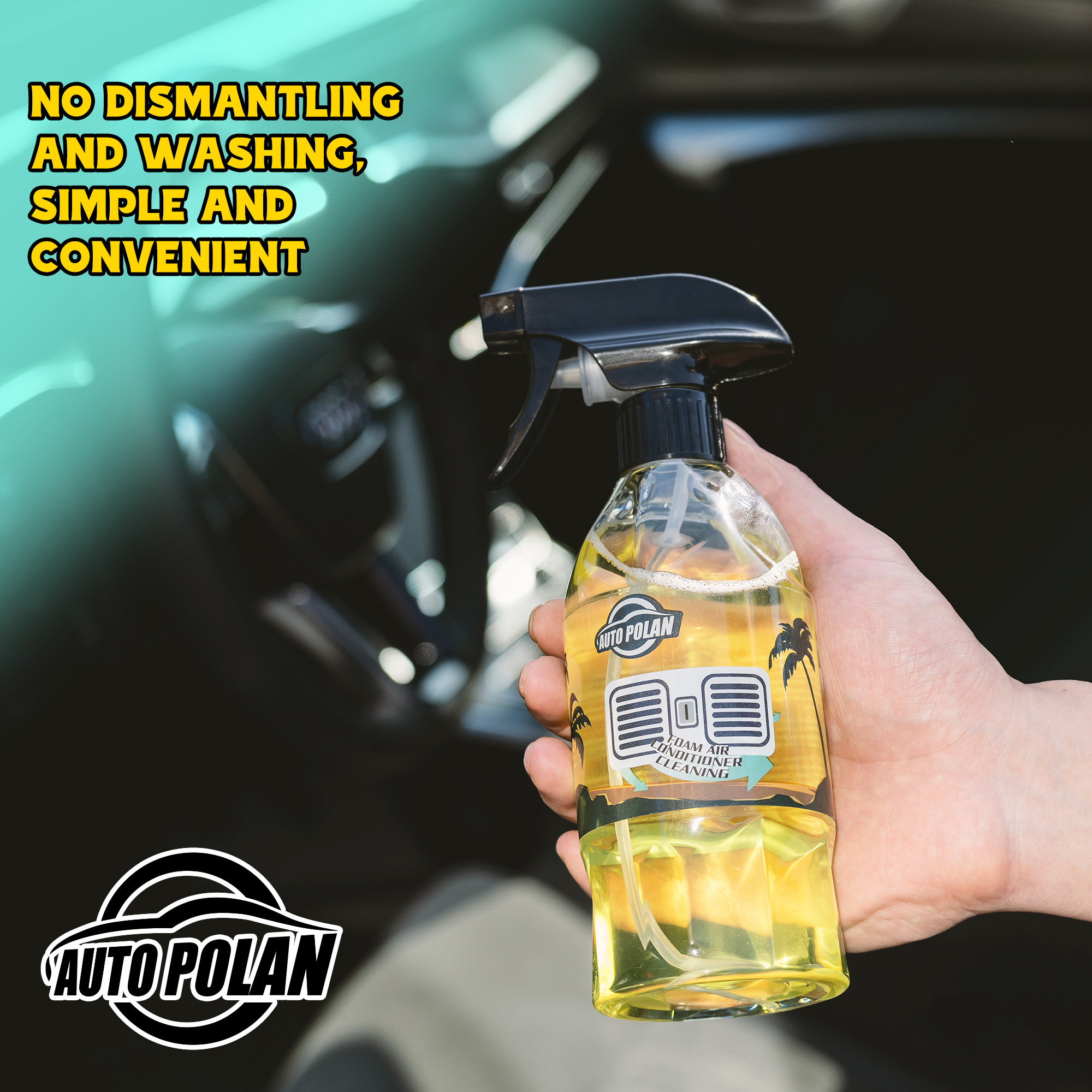 Foam Air Conditioner Cleaning