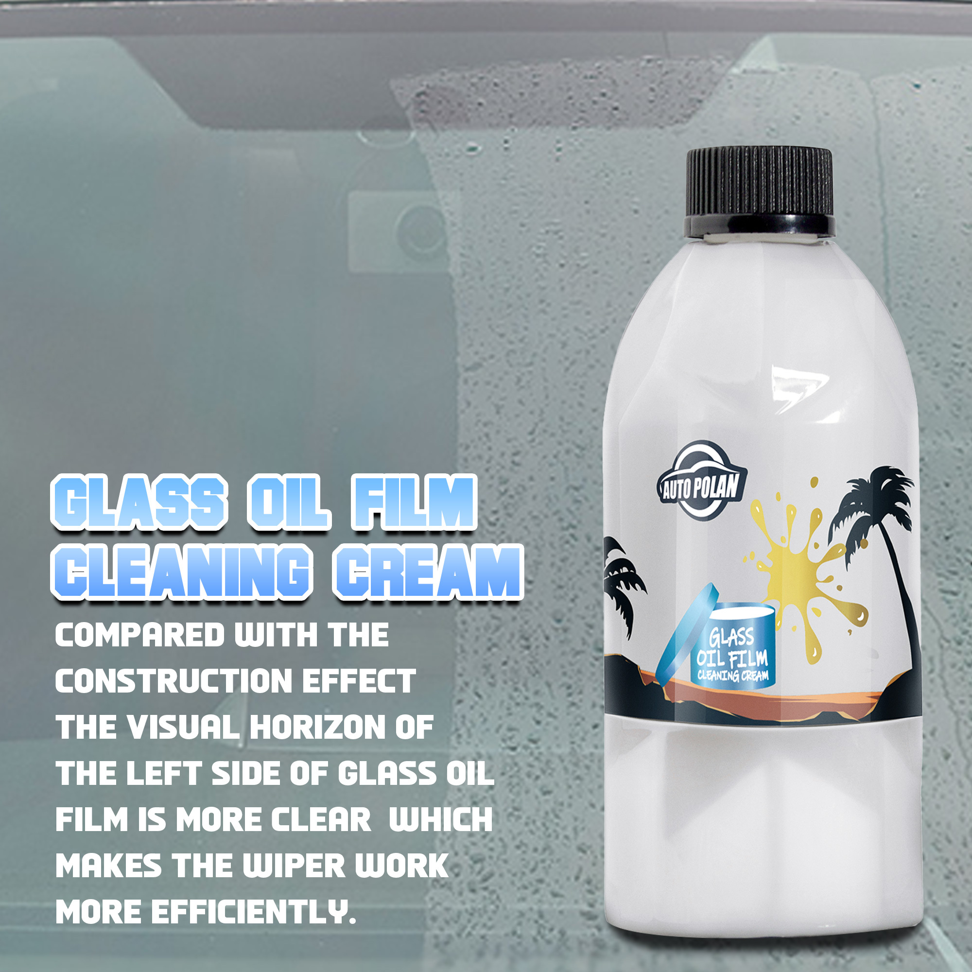 Glass Oil Film Cleaning Cream