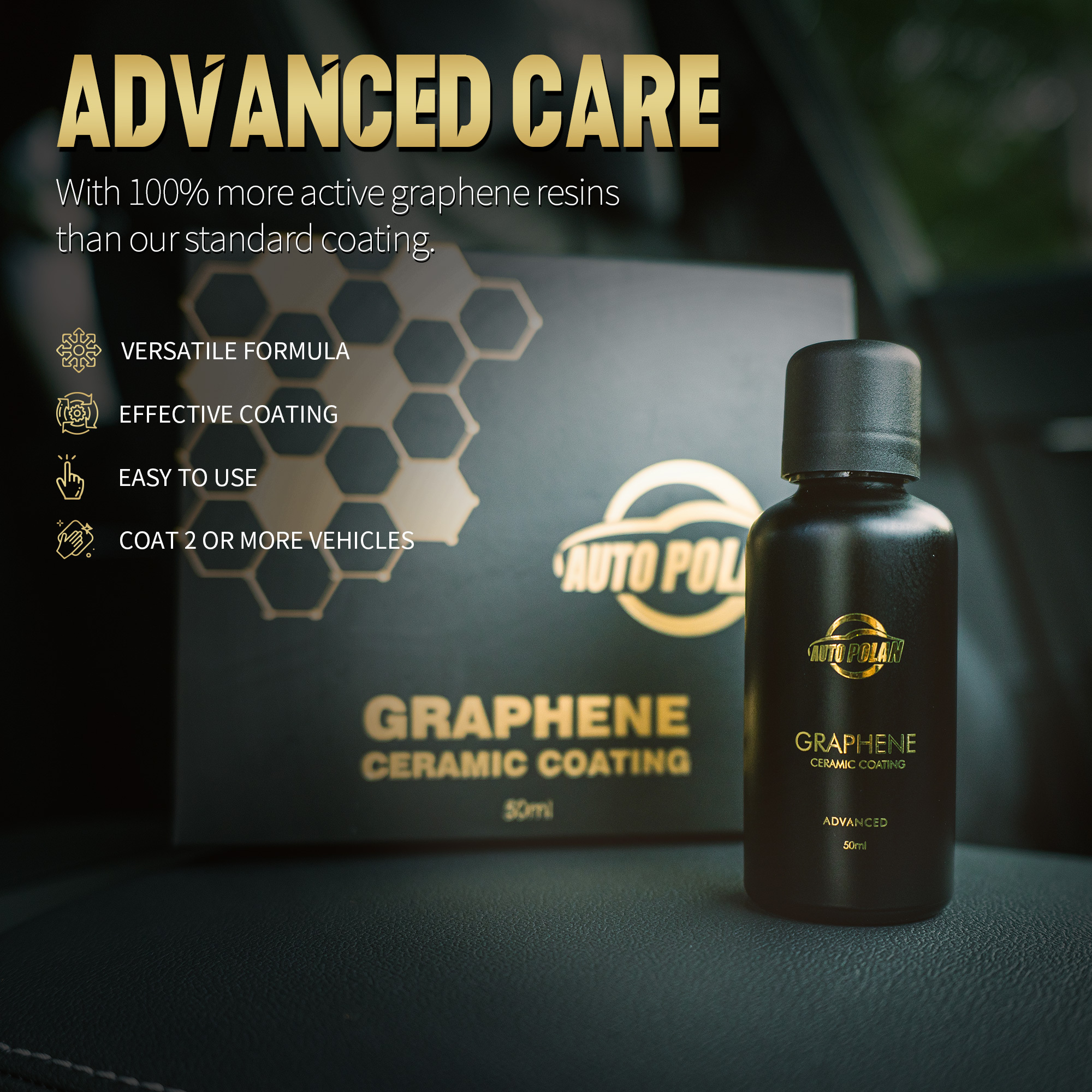 ODM OEM Wholesale Graphene Coating for Car Detailing Professionals Graphene Ceramic Coating Kit