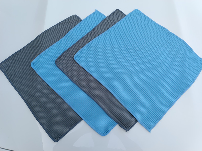 ODM OEM Wholesale Professional Microfiber Waffle Drying Towel